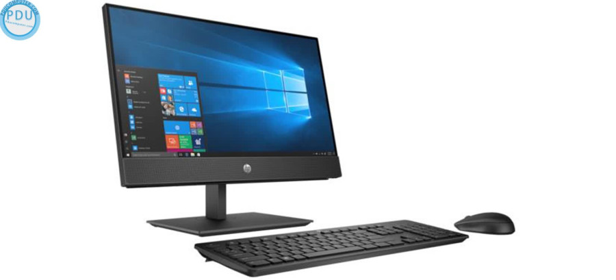ngoài hình PC HP All in One ProOne 400 G6 (i3-10100T/4GB RAM/256GB SSD/23.8 inch/Touch/DVDRW/WL+BT/K+M/Win 10) (231F0PA)