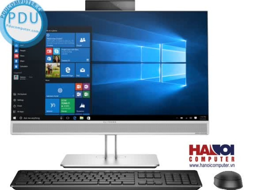 Nội quan PC HP EliteOne 800G4 AIO (i7-8700/8GB RAM/1TB HDD/RX 560/23.8FHD Touch/DVDWR/WL/K+M/Win 10) (4ZU47PA)