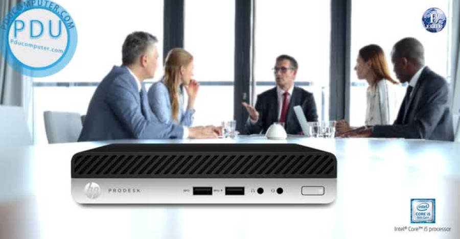giới thiệu tổng quan PC HP ProDesk 400 G5 Desktop Mini (i3-9100T/4GB RAM/256GB SSD/WL/K+M/DOS) (7YD00PA)