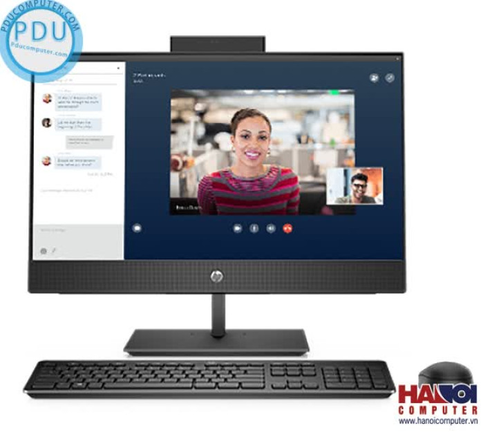 Nội quan PC HP ProOne 400 G5 AIO (i3-9100T/4GB RAM/256GB SSD/WL/DVD/23.8 inch FHD/K+M/Win 10) (8GA62PA)