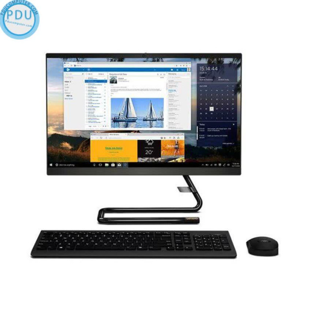 Nội quan PC Lenovo Ideacentre AIO A340-22IWL (i3-10110U/4GB RAM/256GB SSD/21.5 inch FHD/DVDRW/WL+BT/K+M/Win 10) (F0EB00L2VN)