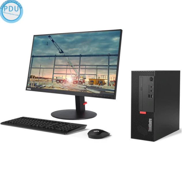 ngoài hình PC Lenovo ThinkCentre M720e (i3-9100/4GB RAM/1TB HDD/DVDRW/K+M/No OS) (11BD0041VA)
