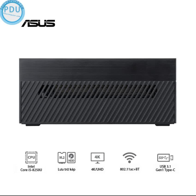 Nội quan PC Mini Asus PN60 i5-8250U (PN60-8i5BAREBONES)