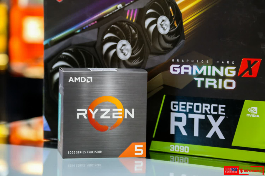 CPU AMD Ryzen 5 5600X (3.7 GHz Upto 4.6GHz / 35MB / 6 Cores, 12 Threads / 65W / Socket AM4)