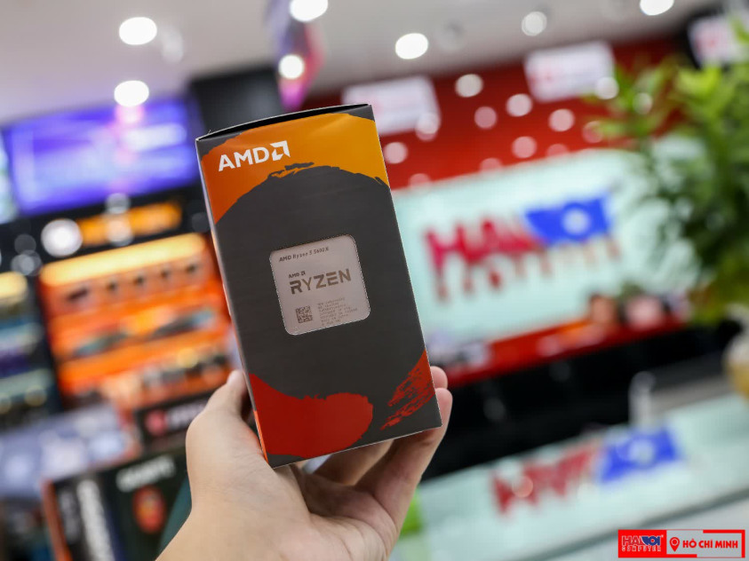 CPU AMD Ryzen 5 5600X (3.7 GHz Upto 4.6GHz / 35MB / 6 Cores, 12 Threads / 65W / Socket AM4)