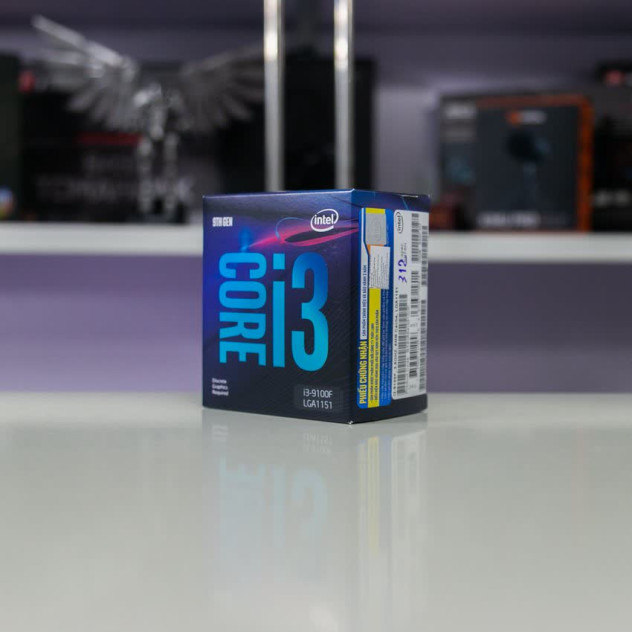 CPU Intel Core i3-9100F (3.6Ghz, 4 nhân 4 luồng, 6MB Cache, 65W) - Socket Intel LGA 1151-v2