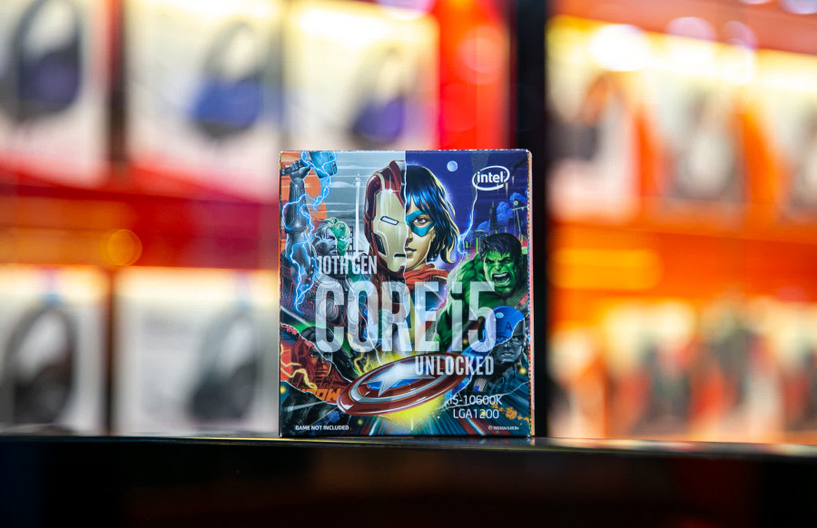 CPU Intel Core i5-10600K Avengers Edition (4.1GHz turbo up to 4.8GHz, 6 nhân 12 luồng, 12MB Cache, 125W) - Socket Intel LGA 1200