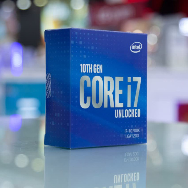 CPU Intel Core i7-10700K (3.8GHz turbo up to 5.1GHz, 8 nhân 16 luồng, 16MB Cache, 125W) - Socket Intel LGA 1200