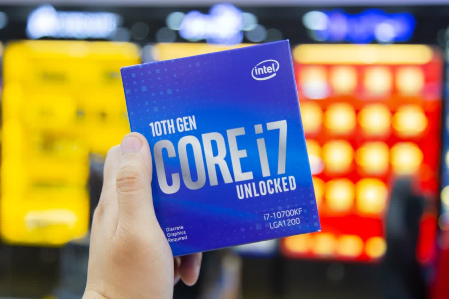 CPU Intel Core i7-10700KF (3.8GHz turbo up to 5.1Ghz, 8 nhân 16 luồng, 16MB Cache, 125W) - Socket Intel LGA 1200