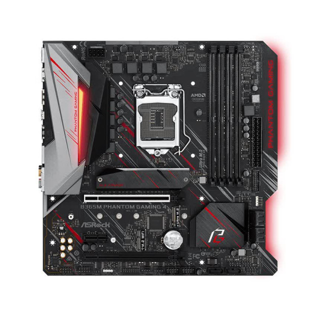 Mainboard ASROCK B365M Phantom Gaming 4 (Intel B365, Socket 1151, m-ATX, 4 khe RAM DDR4)