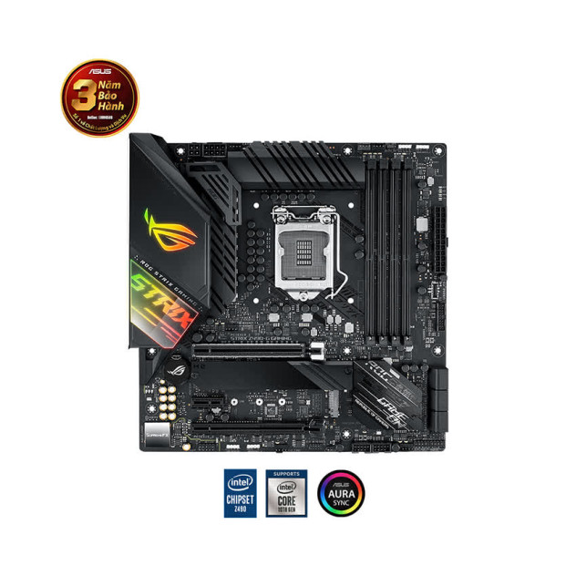 Mainboard ASUS ROG STRIX Z490-G GAMING (Intel Z490, Socket 1200, m-ATX, 4 khe RAM DDR4)