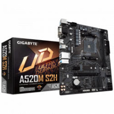 Mainboard Gigabyte A520M-S2H (AMD A520, Socket 1200, m-ATX, 2 khe RAM DDR4)