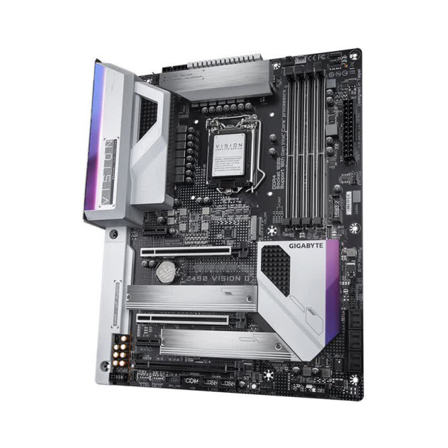 Mainboard GIGABYTE Z490 VISION G (Intel Z490, Socket 1200, ATX, 4 khe RAM DDR4)