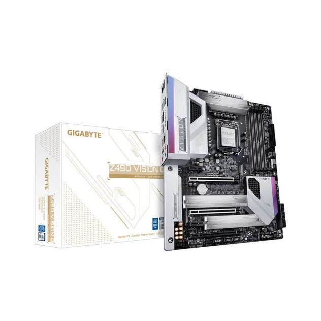 Mainboard GIGABYTE Z490 VISION G (Intel Z490, Socket 1200, ATX, 4 khe RAM DDR4)