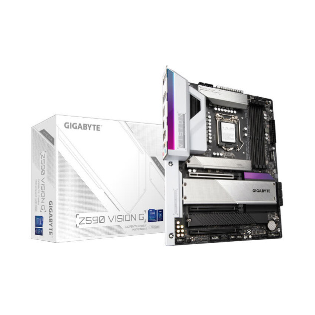 Mainboard Gigabyte Z590 VISION G (Intel Z590, Socket 1200, ATX, 4 khe Ram DDR4)