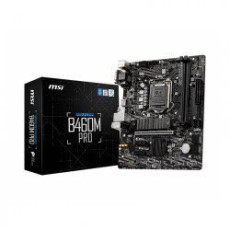 Mainboard MSI B460M PRO (Intel B460, Socket 1200, m-ATX, 2 khe RAM DDR4)