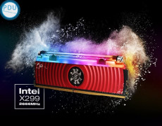 DDRam 4 Adata Spectrix D80 32GB/3200 (2x16GB) - Red