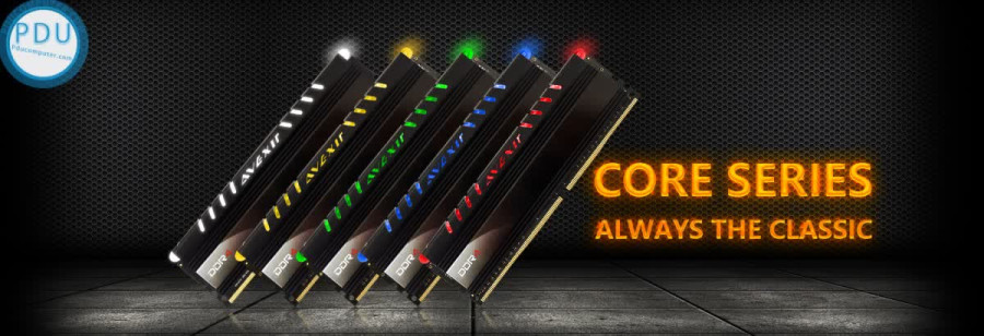 DDRam III AVEXIR 4GB/1600 (1*4GB) 1CIR - Core (Tản nhiệt - Led đỏ)