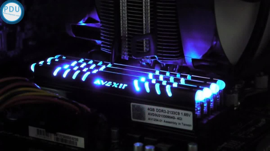DDRam III AVEXIR 4GB/1600 (1*4GB) 1CIR - Core (Tản nhiệt - Led đỏ)