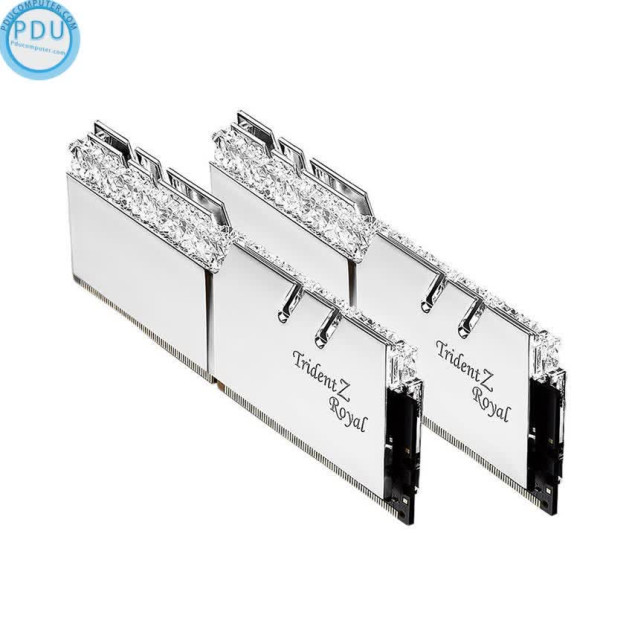 RAM Desktop Gskill Trident Z Royal (F4-3000C16D-16GTRS) 16GB (2x8GB) DDR4 3000Mhz