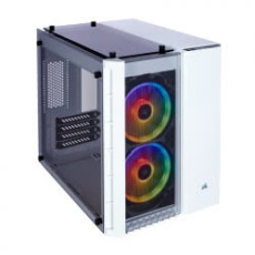 Vỏ Case Corsair Crystal Series 280X RGB Tempered Glass (Mini Tower/MàuTrắng)
