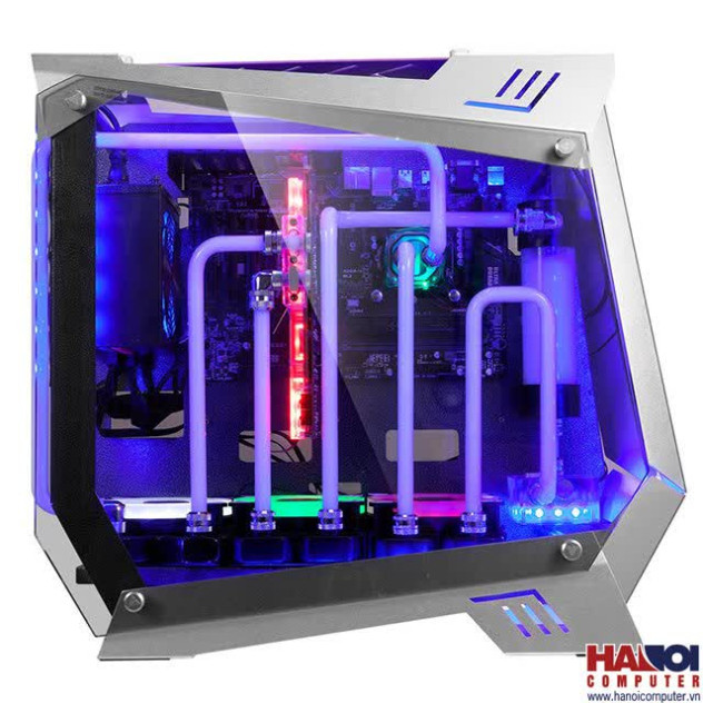 Vỏ Case Golden Field G20 (Full Tower/Màu Bạc)