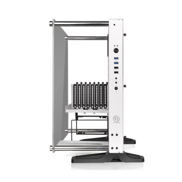 Vỏ Case Thermaltake Core P3 Tempered Glass  (Mid Tower/Màu Trắng) CA-1G4-00M6WN-05