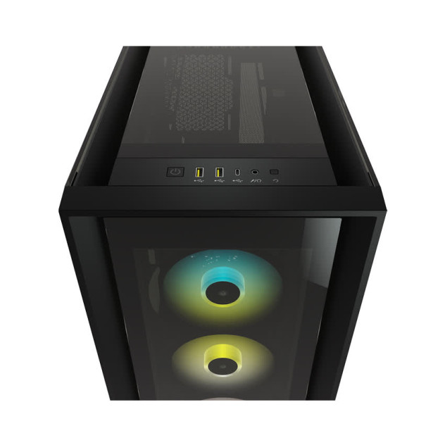 Vỏ máy tính Corsair iCUE 5000X RGB TG Black
