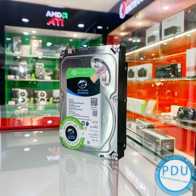 Ổ cứng HDD Seagate SkyHawk 4TB 3.5 inch 5900RPM, SATA3 6GB/s, 64MB Cache - (ST4000VX007)