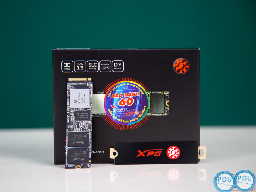 Ổ cứng SSD Adata SX8100NP 256GB PCIe NVMe 3x4 (Đọc 3500MB/s, Ghi 3000MB/s) - (ASX8100NP-256GT-C)
