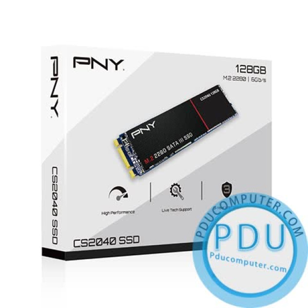 Ổ cứng SSD PNY CS2040 M.2 2280 128GB (Đọc 560MB/s - Ghi 540MB/s)