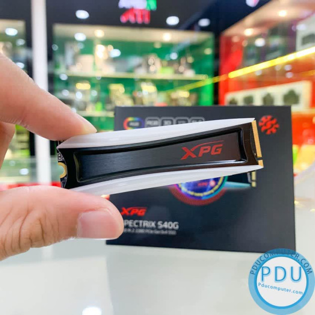 SSD Adata XPG SPECTRIX S40G RGB 256GB PCIe NVMe 3x4 (Doc 3500MB/s, Ghi 3000MB/s) - AS40G-256GT-C