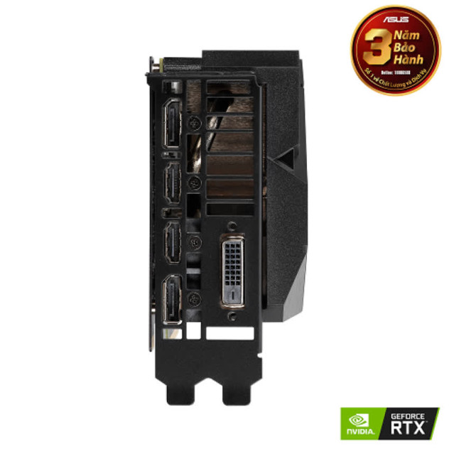 Card màn hình ASUS DUAL RTX 2060 Super-8G EVO V2 (8GB GDDR6, 256-bit,HDMI+DP, 1x8-pin)