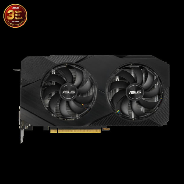 Card màn hình ASUS DUAL RTX 2060 Super-O8G EVO V2 (8GB GDDR6, 256-bit,HDMI+DP, 1x8-pin)