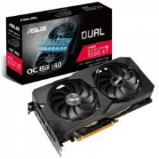 Card màn hình ASUS DUAL RX 5500 XT-O8G EVO (8GB GDDR6, 128-bit,HDMI+DP, 1x8-pin)