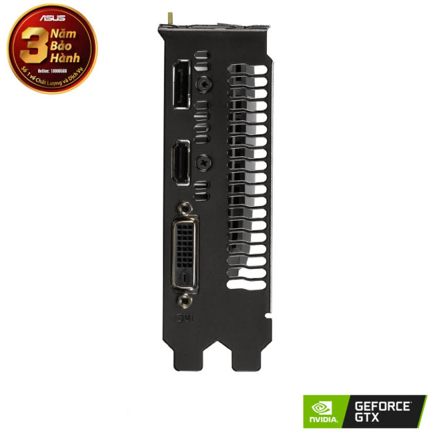 Card màn hình ASUS PH GTX 1650-O4G (4GB GDDR5, 128-bit, DVI+HDMI+DP)