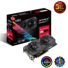 Card màn hình ASUS ROG STRIX RX570-O4G GAMING (4GB GDDR5, 256-bit, DVI+HDMI+DP, 1x8-pin)