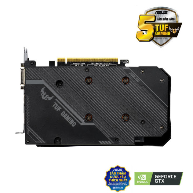 Card màn hình ASUS TUF GTX 1660 Super-6G GAMING (6GB GDDR6, 192-bit, DVI+HDMI+DP, 1x8-pin)
