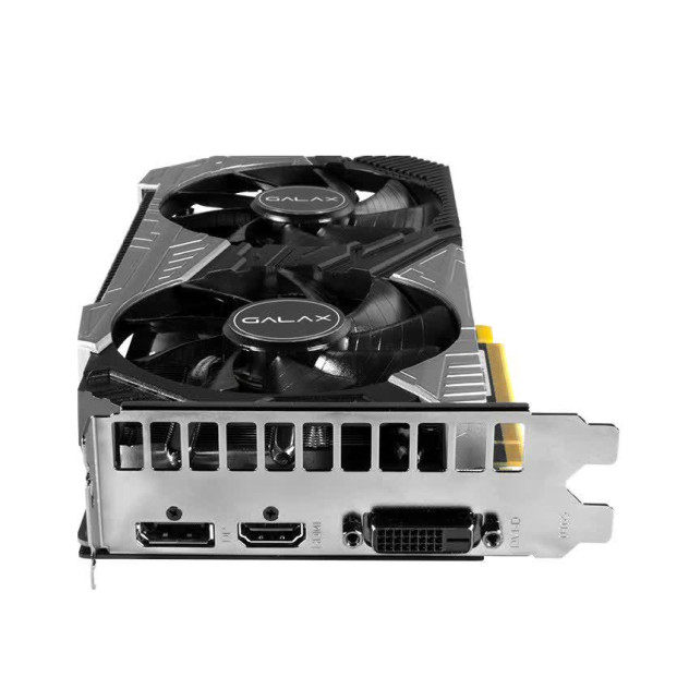 Card màn hình GALAX RTX 2060 Super (1 Click OC) Black (26ISL6HP39SS) - (8GB GDDR6, 256-bit, HDMI+DP, 1x8-pin) 