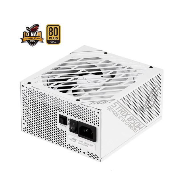 Nguồn ASUS ROG STRIX 850W GOLD - White Edition 850W ( Màu Trắng/80 Plus Gold / Full Modular)
