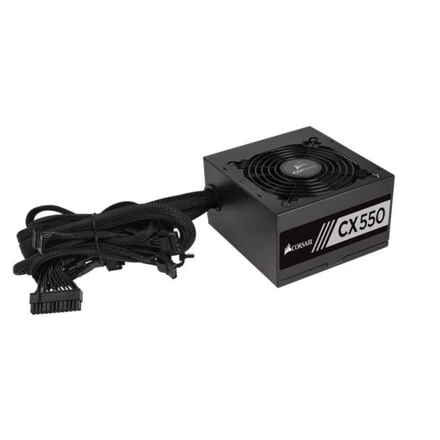 Nguồn Corsair CX550 550W (80 Plus Bronze / Màu Đen)