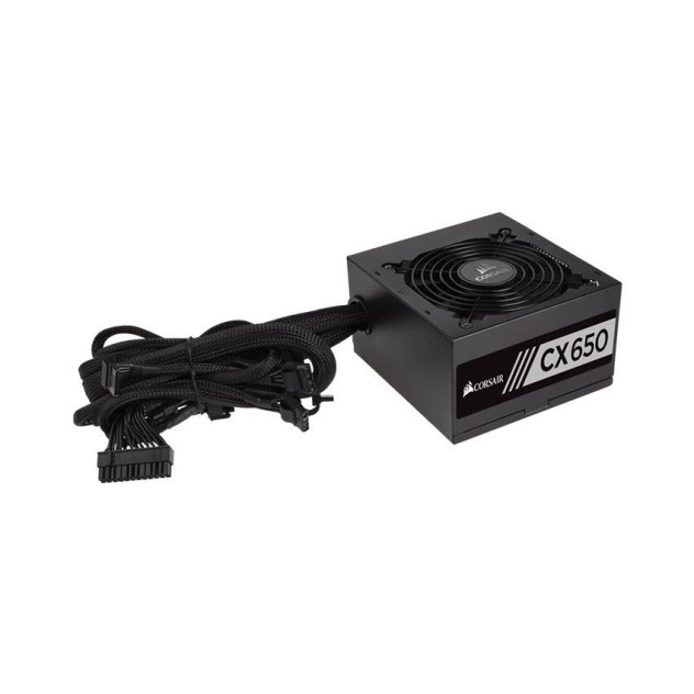 Nguồn Corsair CX650 650W (80 Plus Bronze / Màu Đen)