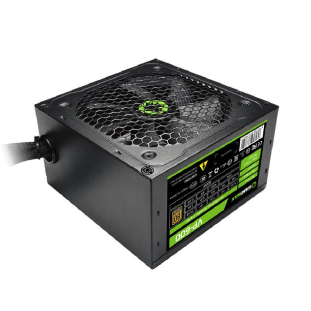 Nguồn GAMEMAX VP600 - 600W (80 Plus/Màu Đen)