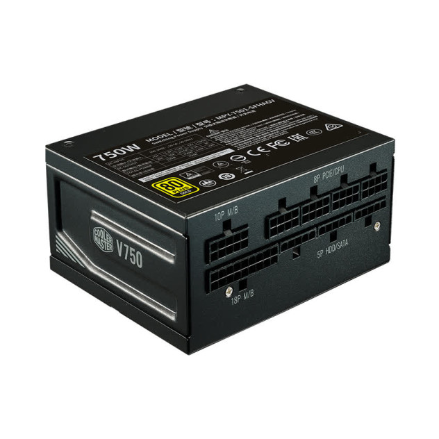 Nguồn máy tính Cooler Master 750W V SFX Gold   (80 Plus Gold/Màu Đen) 