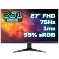 Màn hình Acer Nitro VG270 (27 inch/FHD/LED/IPS/HDMI+VGA/250 cd/m²/75Hz/1ms/2 x 4 W Speakers/AMD FreeSync)