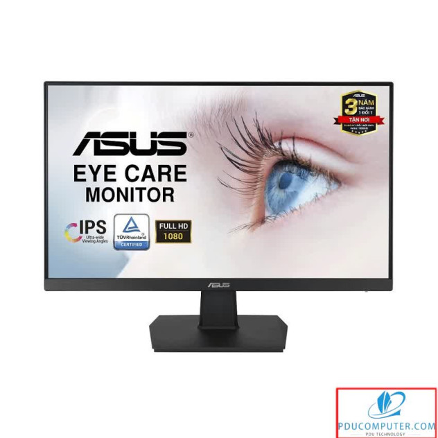 Màn hình ASUS VA24EHE (23.8 inch/FHD/IPS/250cd/m²/HDMI+D-Sub+DVI-D/75Hz)