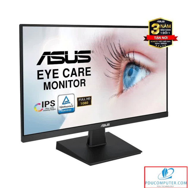 Màn hình ASUS VA24EHE (23.8 inch/FHD/IPS/250cd/m²/HDMI+D-Sub+DVI-D/75Hz)