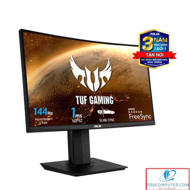 Màn hình Asus VG24VQ (23.8inch/FHD/IPS/144Hz/1ms/350nits/HDMI+DP+Audio)