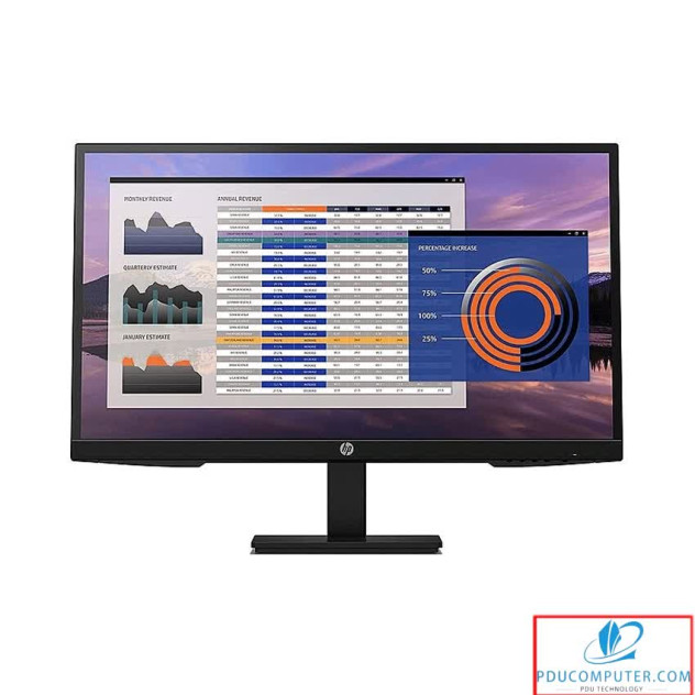 Màn hình HP P27H G4 (27inch/FHD/IPS/75Hz/5ms/250nits/HDMI+DP+DSub+Audio/Loa)
