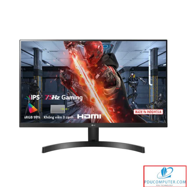 Màn hình LG 24MK600M-B (23.8 inch/FHD/IPS/75Hz/5ms/250nits/HDMI+VGA)
